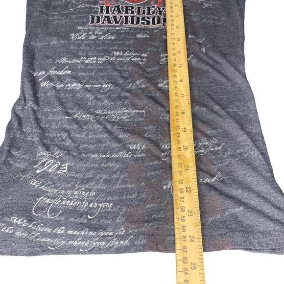 Harley Davidson Women’s Small S SM Short Sleeve T Shirt Smokey Mountain - Picture 3 of 8